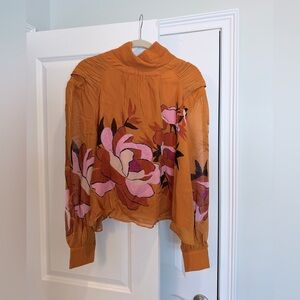 Farm Rio x Anthropologie Floral Women's Top